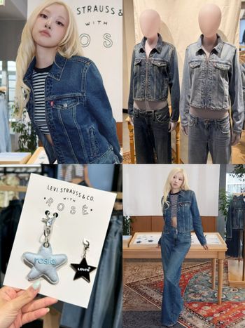 Rosé聯名Levi’s台灣開賣！靴型牛仔褲2.0版超瘦、外套量少要先搶！星星吊飾免費送！