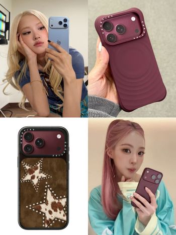 韓星都換了！iPhone 18 Pro冰川藍、勃根地紅手機殼怎麼挑？ CASETiFY波紋手機殼直接搭一套！