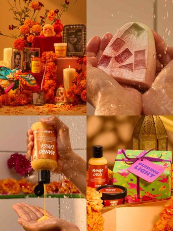 墨西哥、印度傳統文化變香氛！LUSH 2026亡靈節＆排燈節限定系列登場，馬賽克果凍香氛皂太可愛、芒果椰奶沐浴露好香甜！