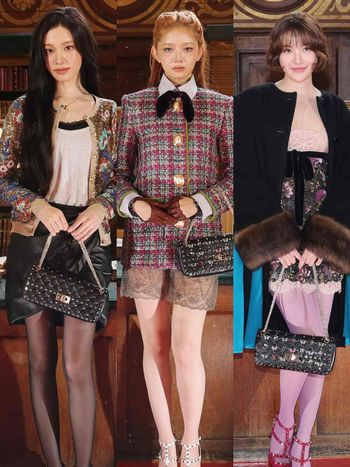 VALENTINO巴黎大秀「神仙嘉賓」陣容！IVE Liz、Rei華麗登場！泰星Freen復古造型美出新高度！