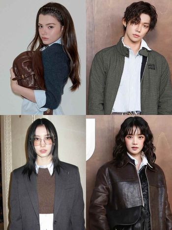 Miu Miu大秀前排陣容穩贏了！然竣、Momo、Minnie齊聚巴黎！泰星Becky居然也驚喜現身！