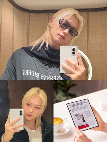 三星小王子Felix又換新手機？狂曬「Galaxy Z Fold8」摺疊機自拍照帥翻、必買亮點一次看！