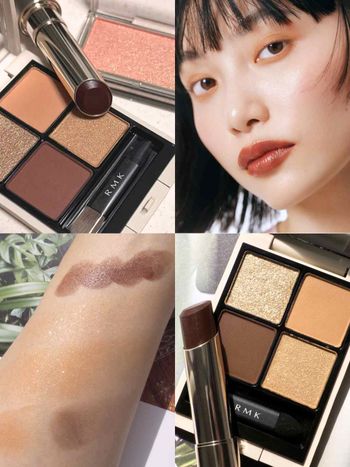 RMK「2026梅田阪急限定彩妝」來了！琥珀眼影盤、玫瑰金腮紅打造秋日內斂高奢妝容，信義A8獨家登場、這波絕對手刀搶！