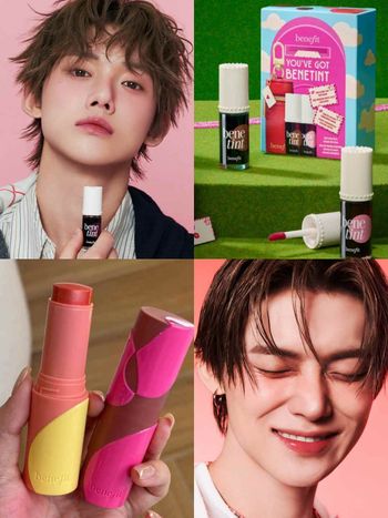 Benefit 2026週年慶彩妝太澎湃！崔然竣愛用「紅粉菲菲染唇液、冰透腮紅」通通入組，單品最高75折、買越多划算！