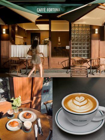 2026台北咖啡廳推薦！Caffè Fortuna歐風空間美翻天、「白朗峰&極品可可」必點推薦一次看！