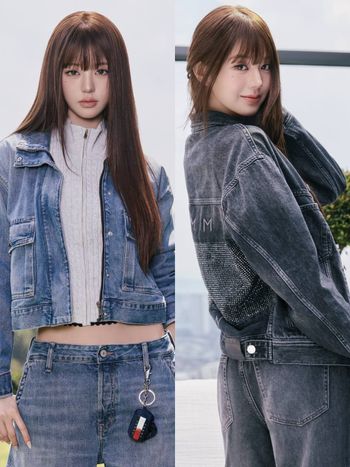 張員瑛再發奇蹟美照！TOMMY JEANS新廣告「平瀏海長直髮」根本芭比本人！牛仔外套、襯衫秋冬必備！