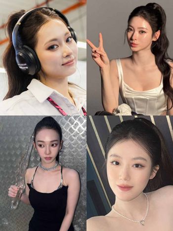 周子瑜F1高馬尾綁髮美翻全網！盤點5位最適合綁馬尾Kpop女愛豆，Karina、Jisoo靠顏值駕馭貼頭皮造型！