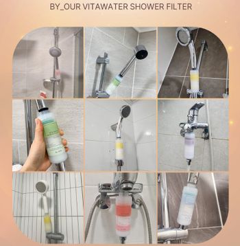 【BYOUR VITARING 蓮蓬頭_短版】【濾芯精油】