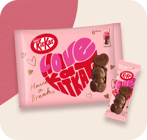 2024情人節巧克力推薦！KitKat超萌「愛心小熊巧克力」、三種造型可愛到捨不得吃！-5