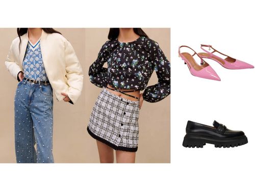 每一件都想要！Maje春夏新品「長腿褲、短上衣、皮衣外套」打造經典Y2K風格！