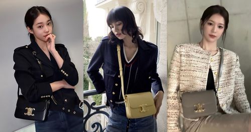 2023必買入門名牌包CELINE TRIOMPHE凱旋包『新色+價格』目錄一次看！Lisa最愛奶油黃超美！