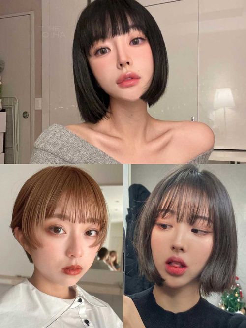 2023短髮髮色推薦！短髮女孩必染韓系髮色TOP7：巧克力棕髮色、可可紅棕色...，染完一秒高級又顯白！