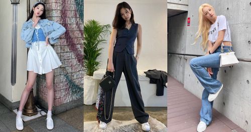 2023女孩必學『小白鞋穿搭』攻略！BLACKPINK、太妍都靠這些小心機顯腿細！