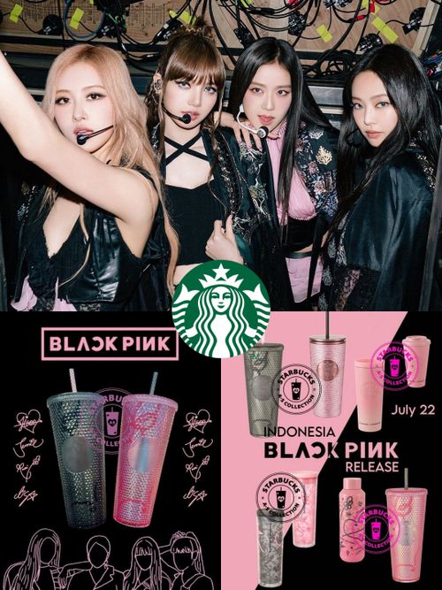 BLACKPINK星巴克杯台灣確定會賣！8款夢幻黑粉色聯名曝光『玫瑰金ROSÉ款』美炸天！