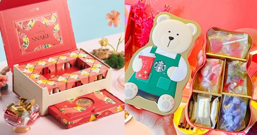 2025新年禮盒推薦！LADY M蛇年限定可麗捲餅、星巴克小熊糖果禮盒、SOMA聯名茶蛋捲⋯送禮不出錯！