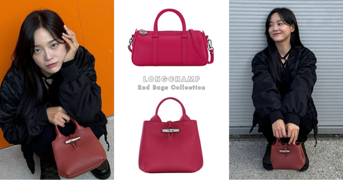 過年揹超應景！2025女生最愛五大Longchamp紅色包包盤點！金世正同款兩萬初收！