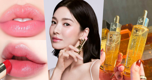 宋慧喬口紅色號找到了！嬌蘭「KISSKISS軟糖唇膏」同款軟嫩蜜唇妝解析，這瓶「油」是她美肌秘方！