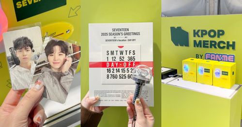 K-POP迷發瘋！韓團周邊店KPOPMERCH登台！SEVENTEEN最新年曆搶先開賣、還能免費抽小卡！