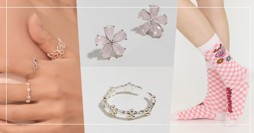 vacanza沒要放過大家！一口氣推出「小花項鍊、超Q長襪」繽紛顏色好適合春夏！