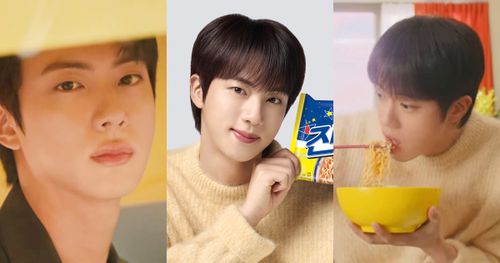 BTS Jin不倒翁金拉麵最新代言廣告曝光！大吃泡麵模樣萌翻ARMY、Jin限定包裝杯麵台灣也買得到！