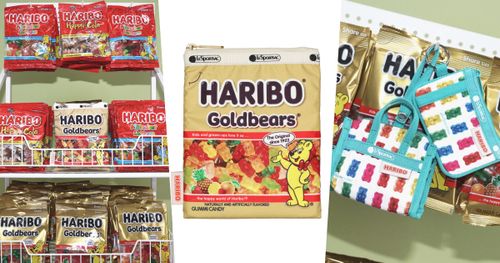 LeSportsac和HARIBO小熊軟糖聯名了！軟糖收納包神還原、看了好想打開來吃！