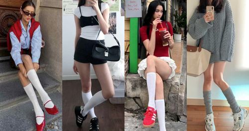 女團鉛筆腿這樣穿！韓妞最愛「中長筒襪穿搭」細腿密技！第四招看起來腿細掉一半！