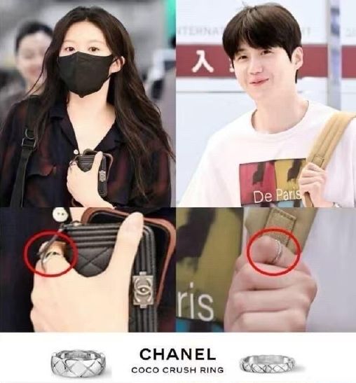 又被抓到有同款！《愛情怎麼翻譯？》金宣虎＆高允貞疑戴香奈兒情侶戒指，吊飾、包包、帽子多達7樣同款單品被挖出！-8
