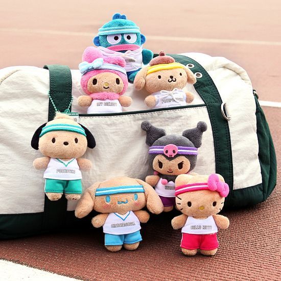 韓國開賣「跑步系列」三麗鷗周邊！「運動服大耳狗&布丁狗玩偶」可愛爆炸、長腿Hello Kitty鑰匙圈同步登場！-7