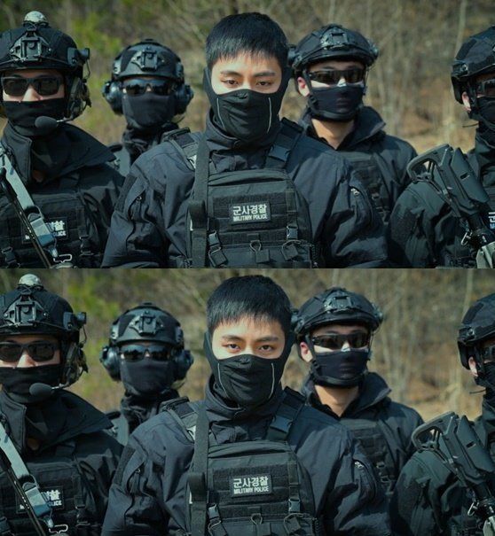 BTS Jin退伍了！6位「最適合穿軍裝制服」韓星盤點！車銀優、V金泰亨露半臉也帥瘋！-11