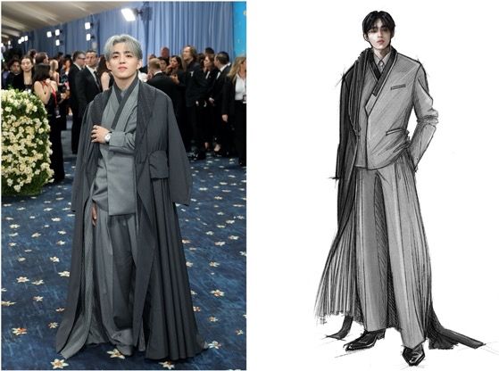 2025 Met Gala崔勝哲S.COUPS來了!新代言BOSS穿好穿滿、韓服設計帥爆!-2