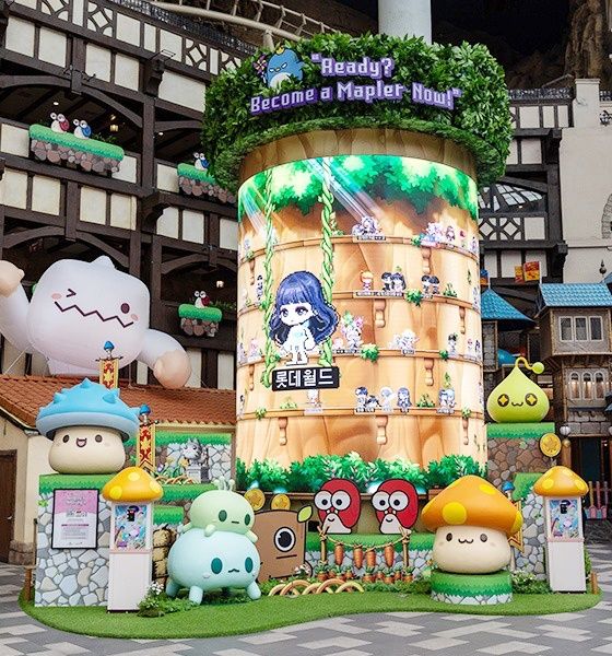 韓國樂天世界「楓之谷園區」來了！超仿真「弓箭手村、巨大菇菇寶貝、粉豆傳送門」必拍亮點一次看！-16