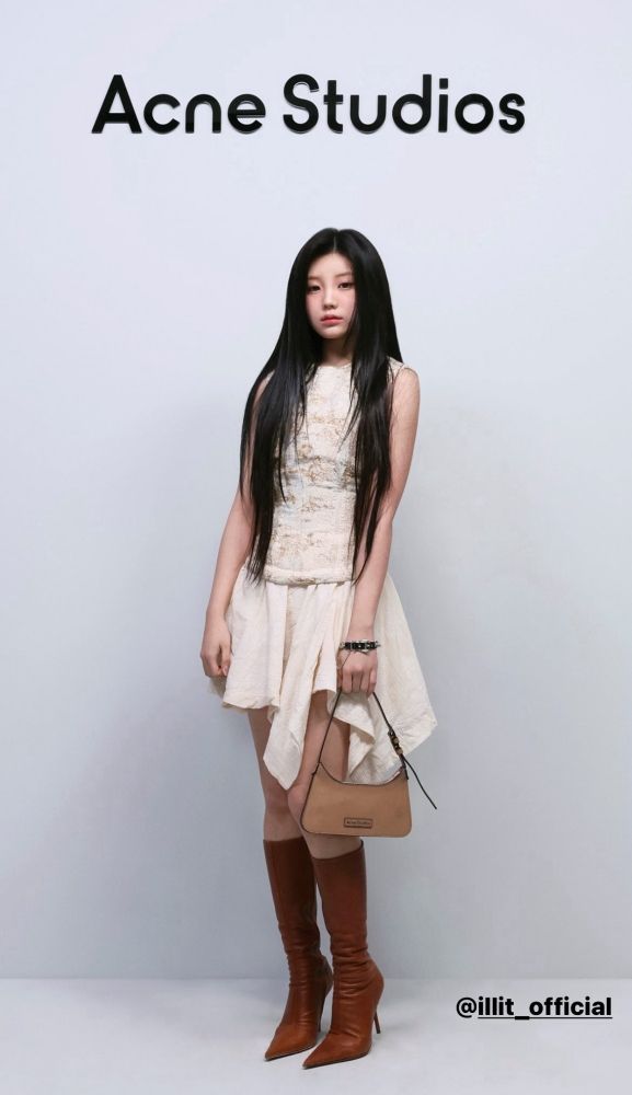 NewJeans師妹ILLIT出道！在台北捷運拍形象、現身時裝周，網預測：下一個精品團？！-12