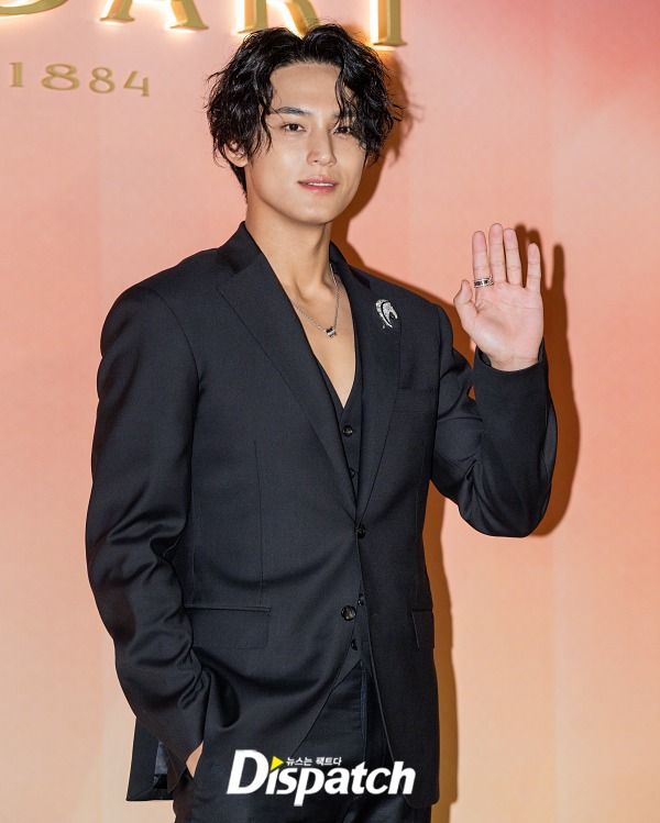 這什麼寶格麗神仙組合！金智媛、SVT珉奎「千金姊弟」合體！濕捲髮狗狗太性感！-6