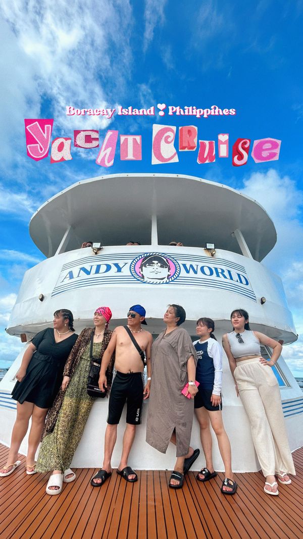 菲律賓長灘島｜海上活動｜Yacht Cruise超歡樂夕陽遊艇派對