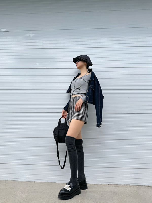 流蘇厚底樂福鞋