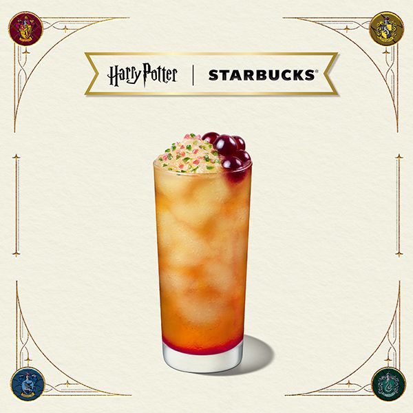 星巴克跟《哈利波特》聯名了！「葛來分多小熊鑰匙圈、金探子冷水杯、四學院溫變馬克杯」全都想要！-19