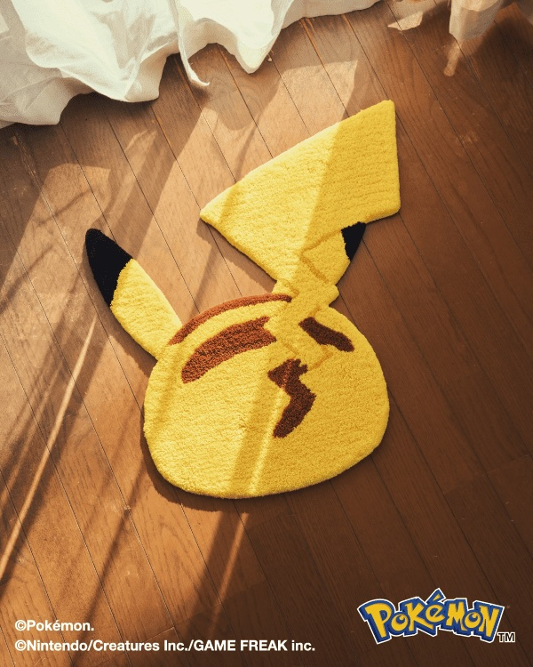 日本開賣超巨大寶可夢地毯！比人還大「卡比獸地墊」、超可愛「皮卡丘屁屁地毯」全都太想買！-3