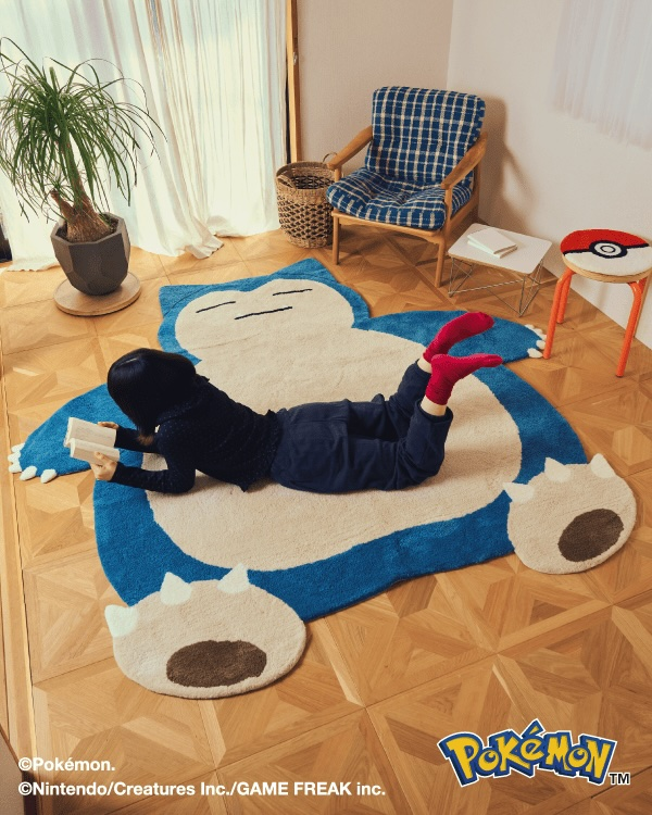 日本開賣超巨大寶可夢地毯！比人還大「卡比獸地墊」、超可愛「皮卡丘屁屁地毯」全都太想買！-7