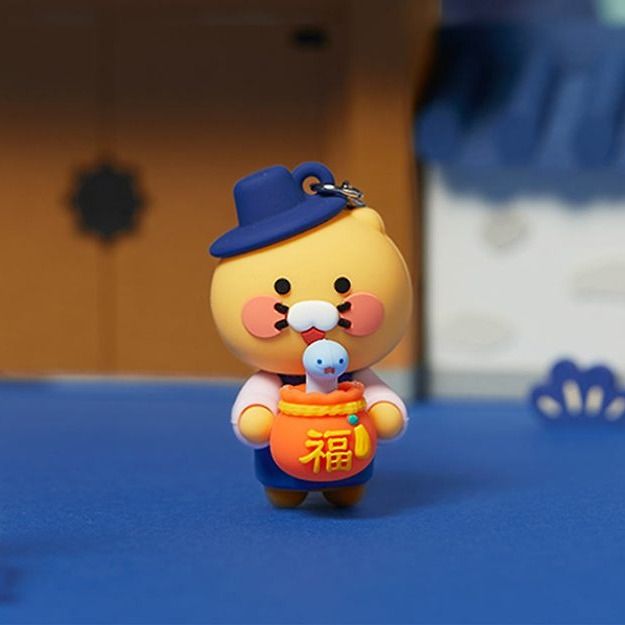 2025蛇年限定Kakao Friends變裝玩偶開賣！藍蛇春植玩偶、開運燈籠萊恩公仔全都好欠買！-8