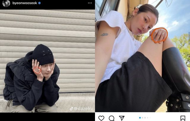 《背著善宰跑》邊佑錫爆熱戀中？！約會「女模」同款戒指同一場所，經紀公司火速回應了！-2