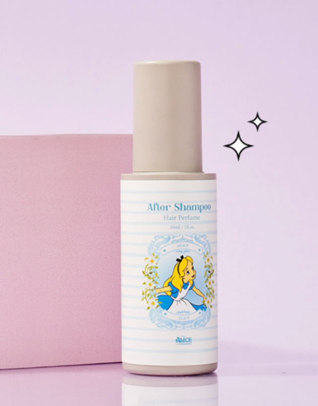 年末必收藏《愛麗絲夢遊仙境》聯名香氛！韓國小眾「水配方香水、髮香噴霧」柴郡貓、牡蠣寶寶瓶身超夢幻，持香度媲美香精！-12