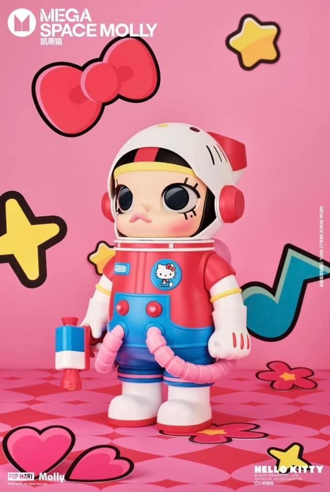 超夢幻聯名！泡泡瑪特×三麗鷗超爆萌「Hello Kitty、布丁狗太空人」7款MOLLY公仔這天開搶！-9