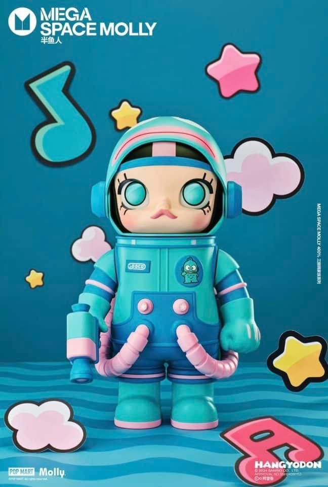 超夢幻聯名！泡泡瑪特×三麗鷗超爆萌「Hello Kitty、布丁狗太空人」7款MOLLY公仔這天開搶！-3
