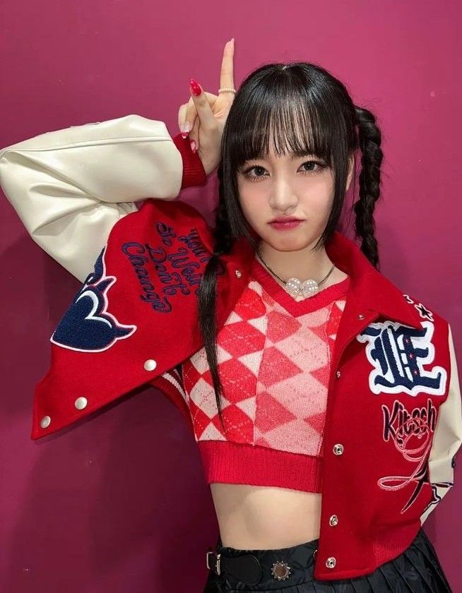 韓熱議5位「掌管紅色之神」女愛豆！子瑜穿紅洋裝白到發光、Karina這樣搭超好看！-7