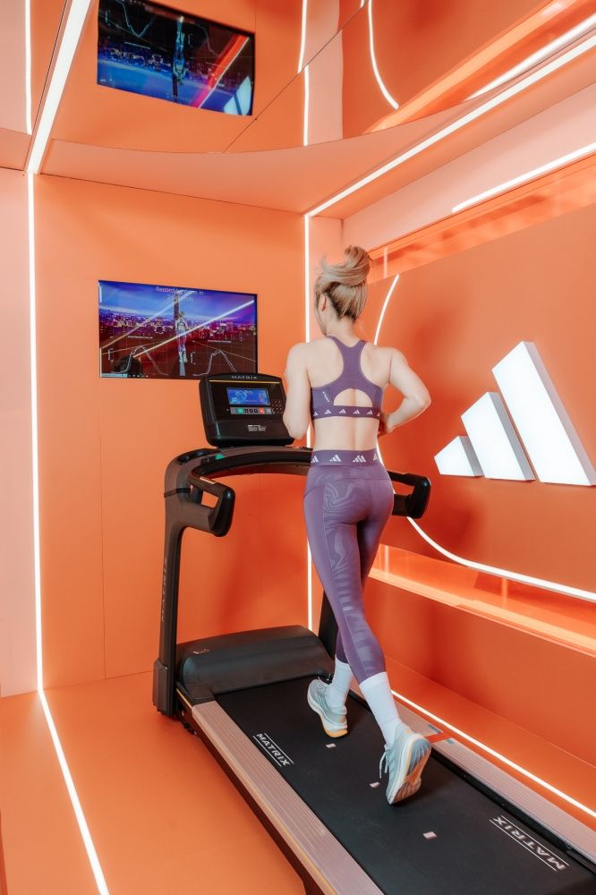 《體能之巔》沈音燈好身材不藏私！adidas女子動能基地20秒找出命定跑鞋，快揪姊妹來中山區打卡！-7