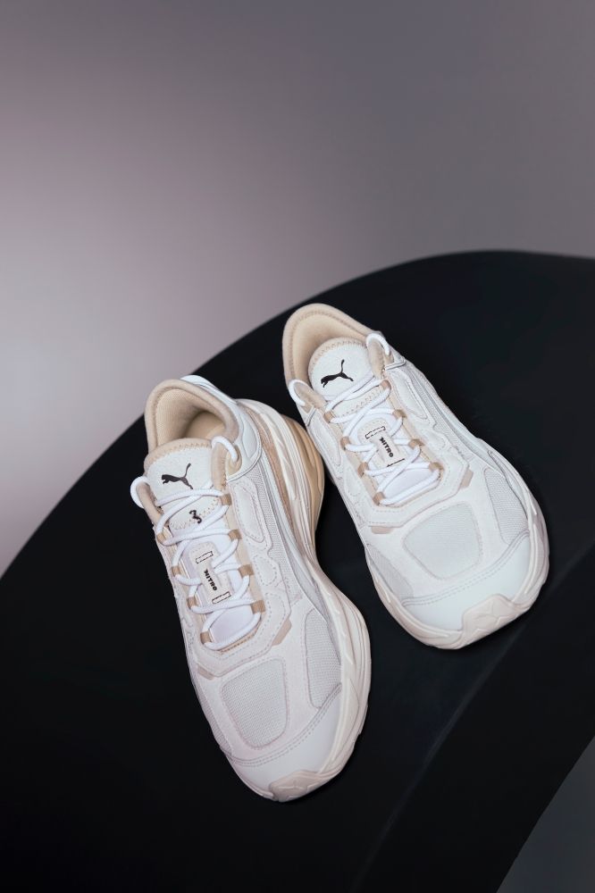 2024必買球鞋出爐！PUMA「芭蕾奶油老爹鞋」瞬間長高4公分，小隻女絕對愛爆！-4