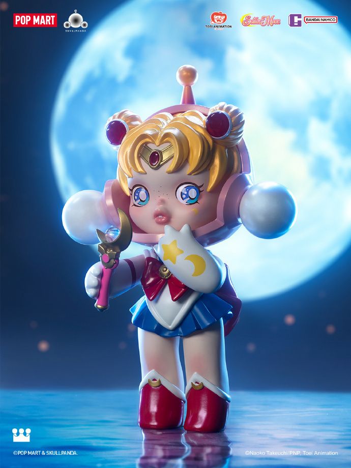 泡泡瑪特和《美少女戰士》聯名了！5款泡泡瑪特卡通聯名公仔、「這組」Q到Lisa收全套！-3