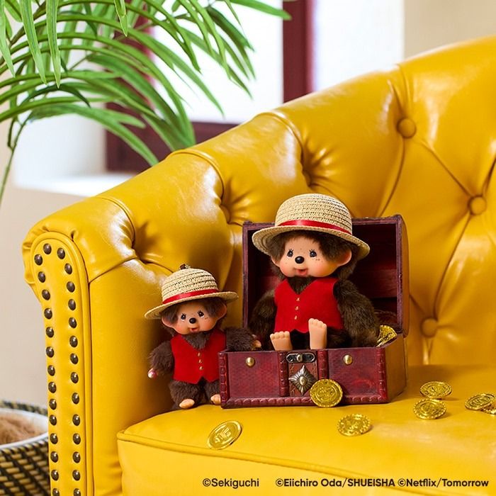 LISA最愛的蒙奇奇和《航海王》聯名了！超可愛「草帽魯夫蒙奇奇、真人版喬巴吊飾」日妞都狂搶！-10