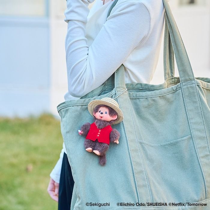 LISA最愛的蒙奇奇和《航海王》聯名了！超可愛「草帽魯夫蒙奇奇、真人版喬巴吊飾」日妞都狂搶！-8