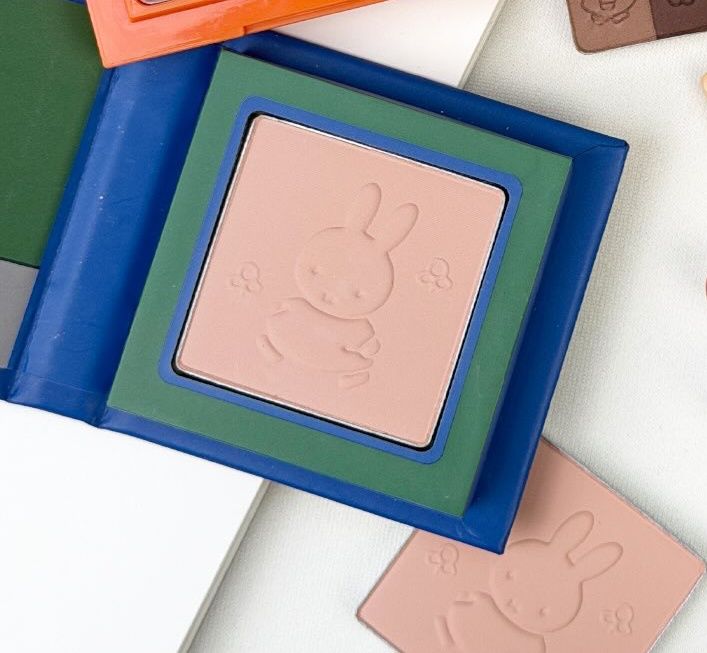 rom&nd x Miffy米飛兔文具店開張、萌到失控！爆賣果汁唇釉、糖果腮紅、6色打亮盤全員兔兔上線！-16